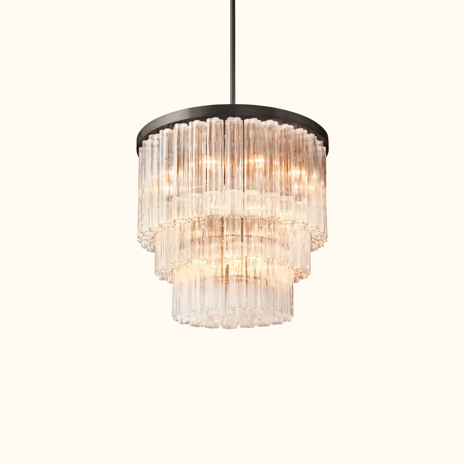 Cielo Three-Tier Round Chandelier