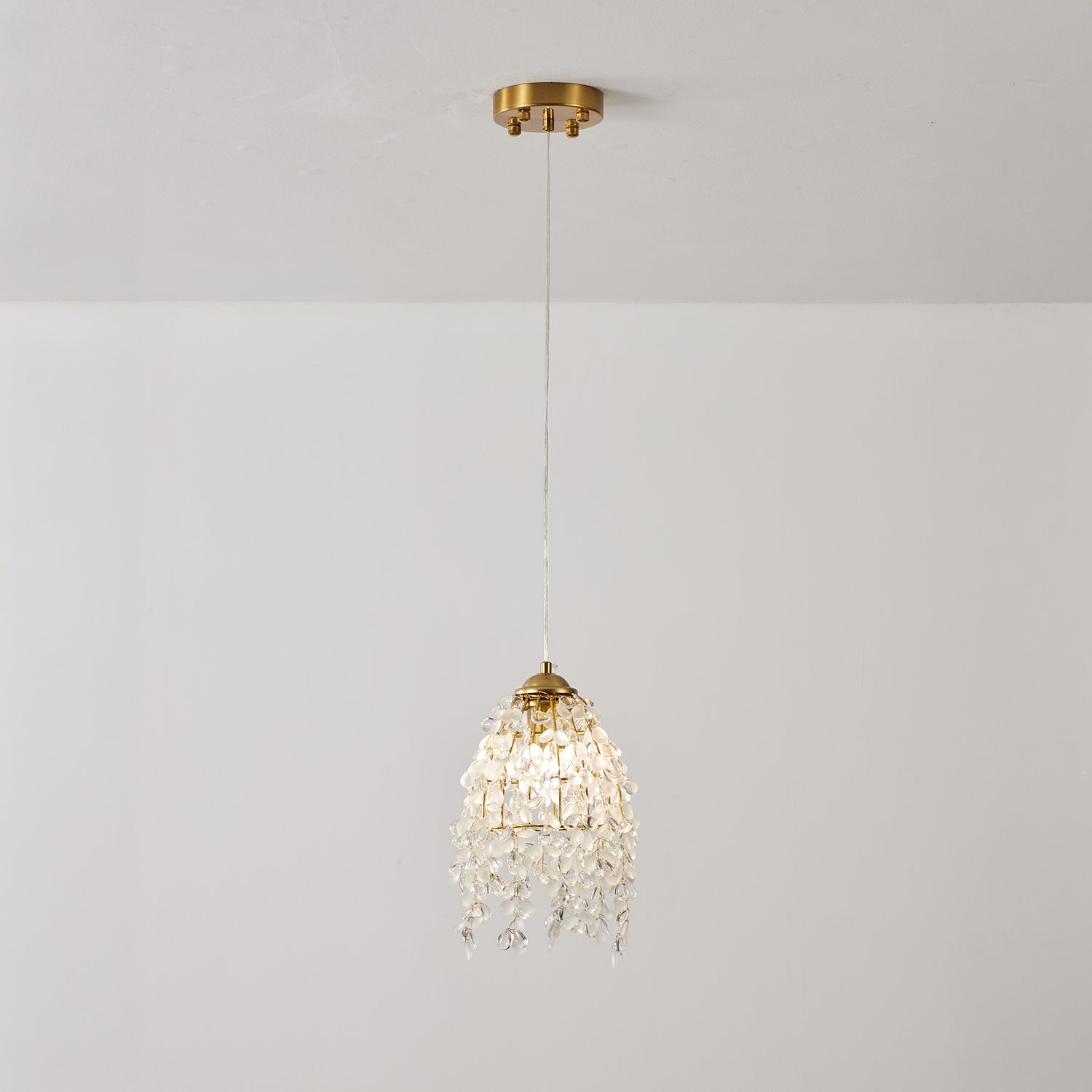 Crystal Curtain Mini Pendant Light