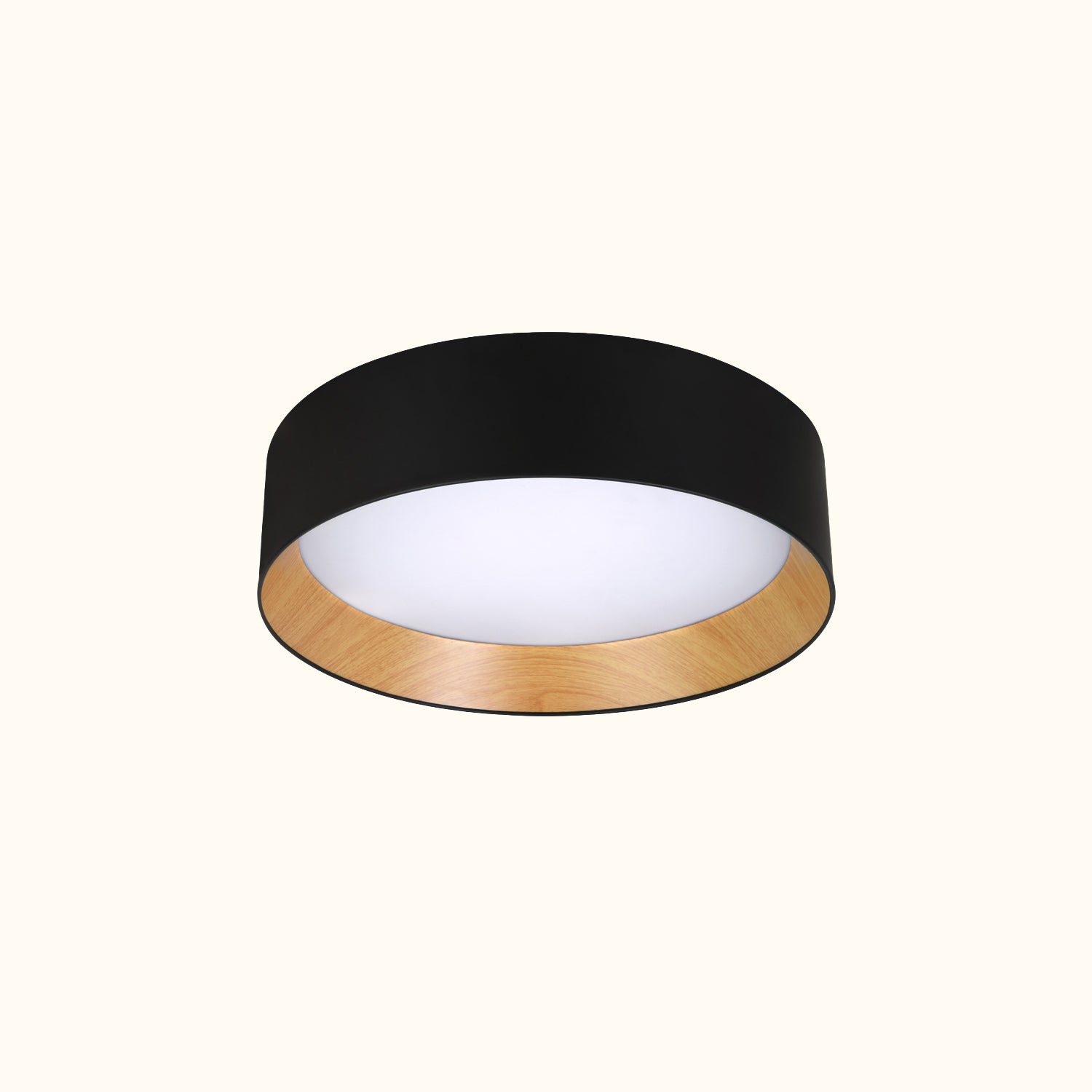 Duo Wood Ceiling Light