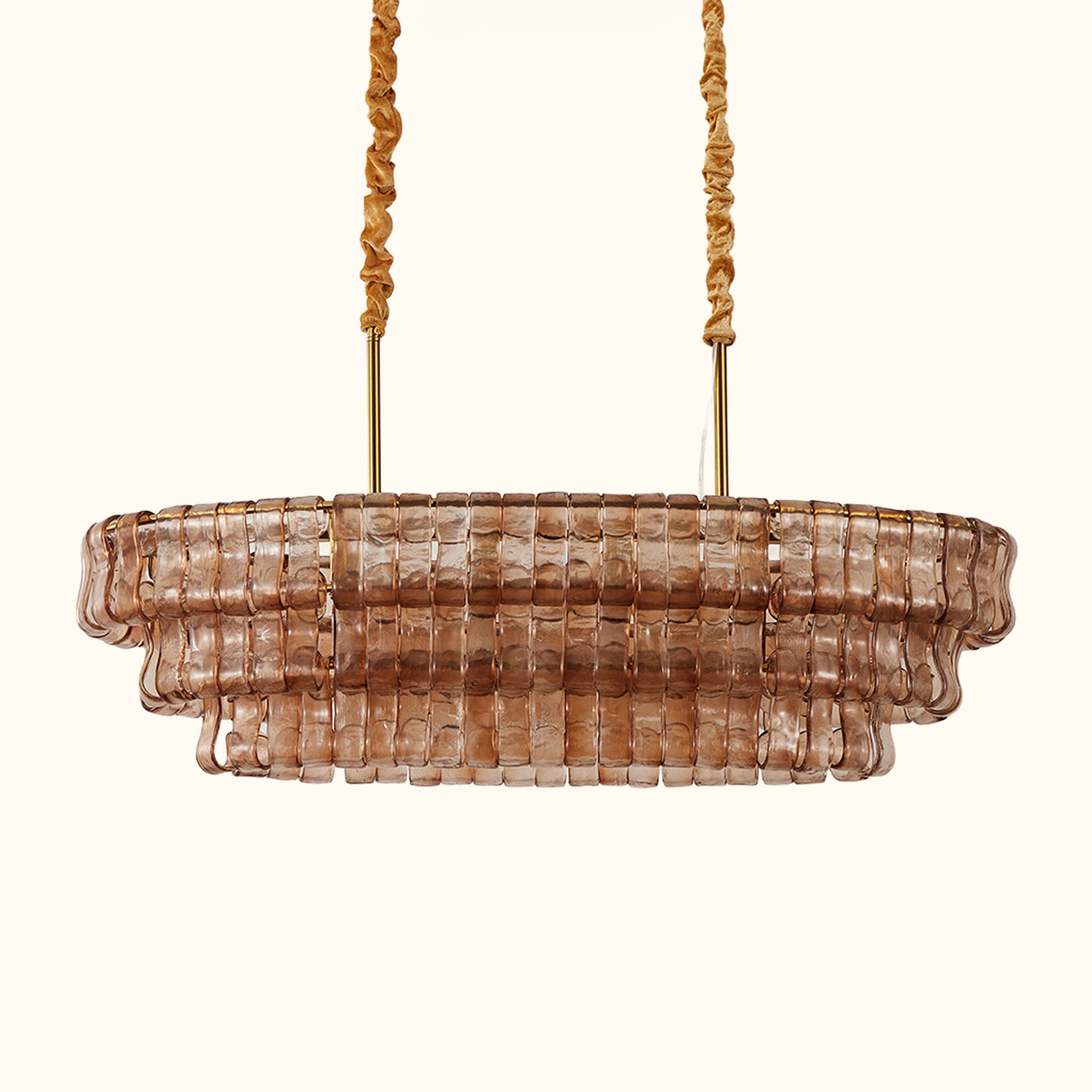 Ghiaccio Oval Chandelier