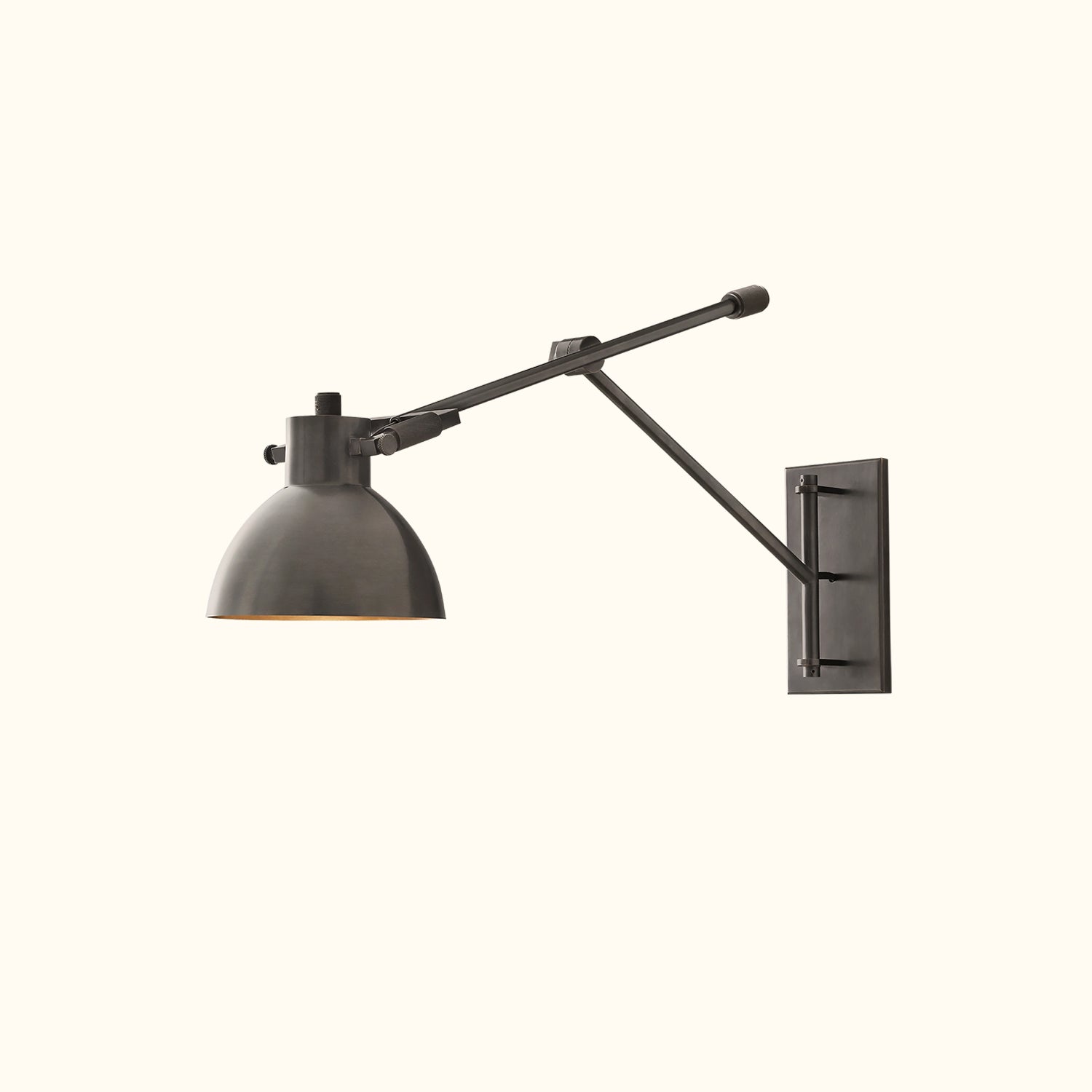 Machinist Swing-Arm Task Sconce