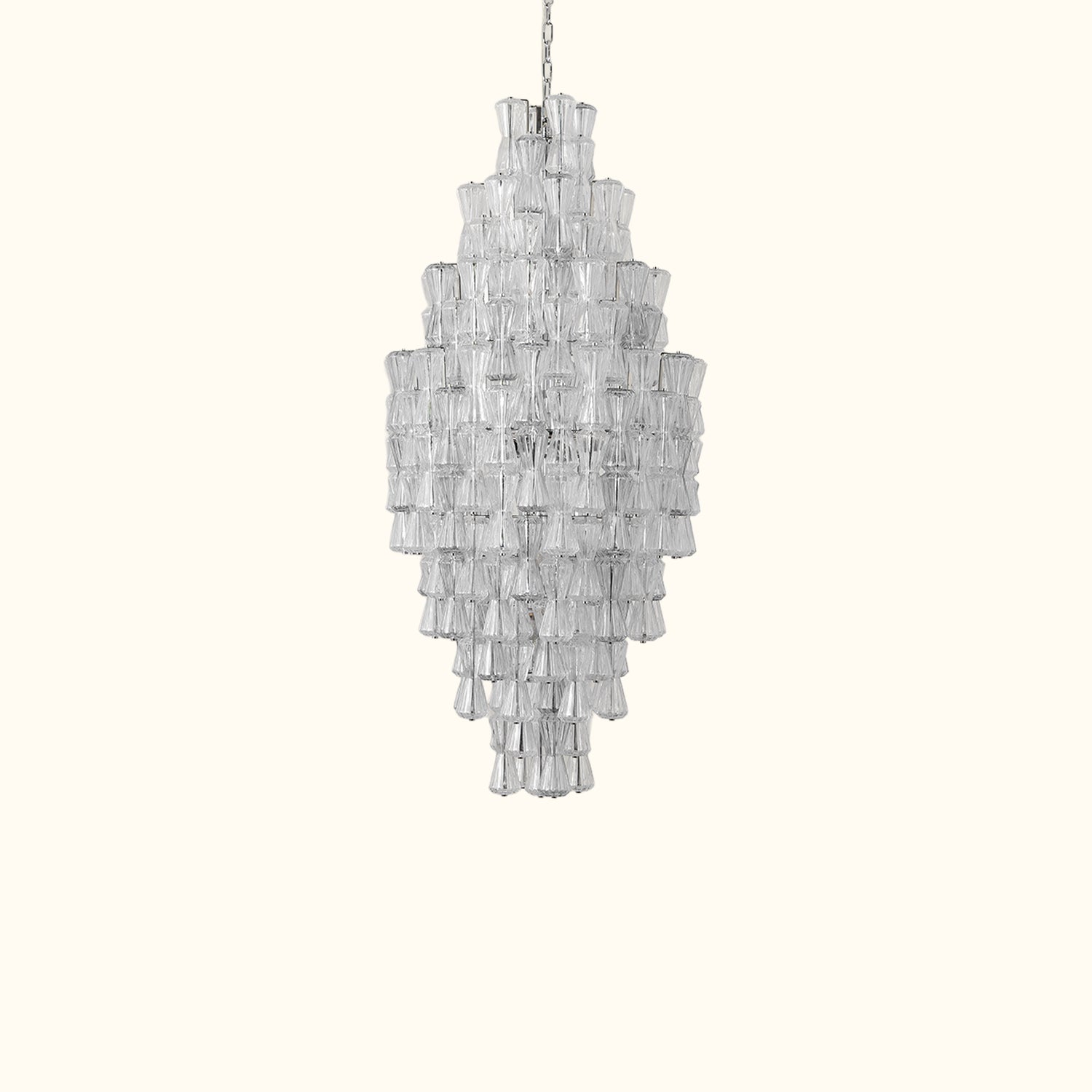 Murano Blown Glass Suspension Lamp Clepsydra