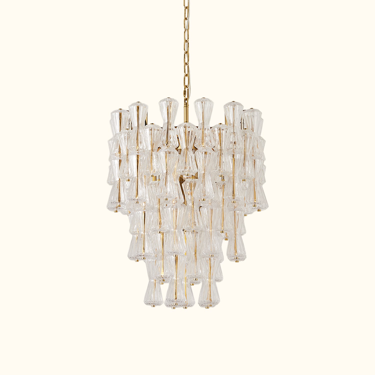 Murano Blown Glass Suspension Lamp, Clepsydra