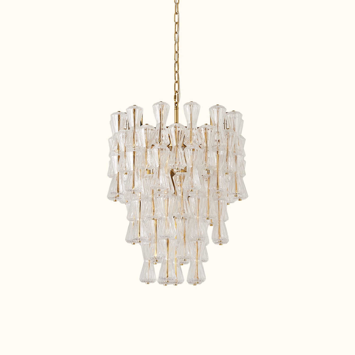 Murano Blown Glass Suspension Lamp, Clepsydra