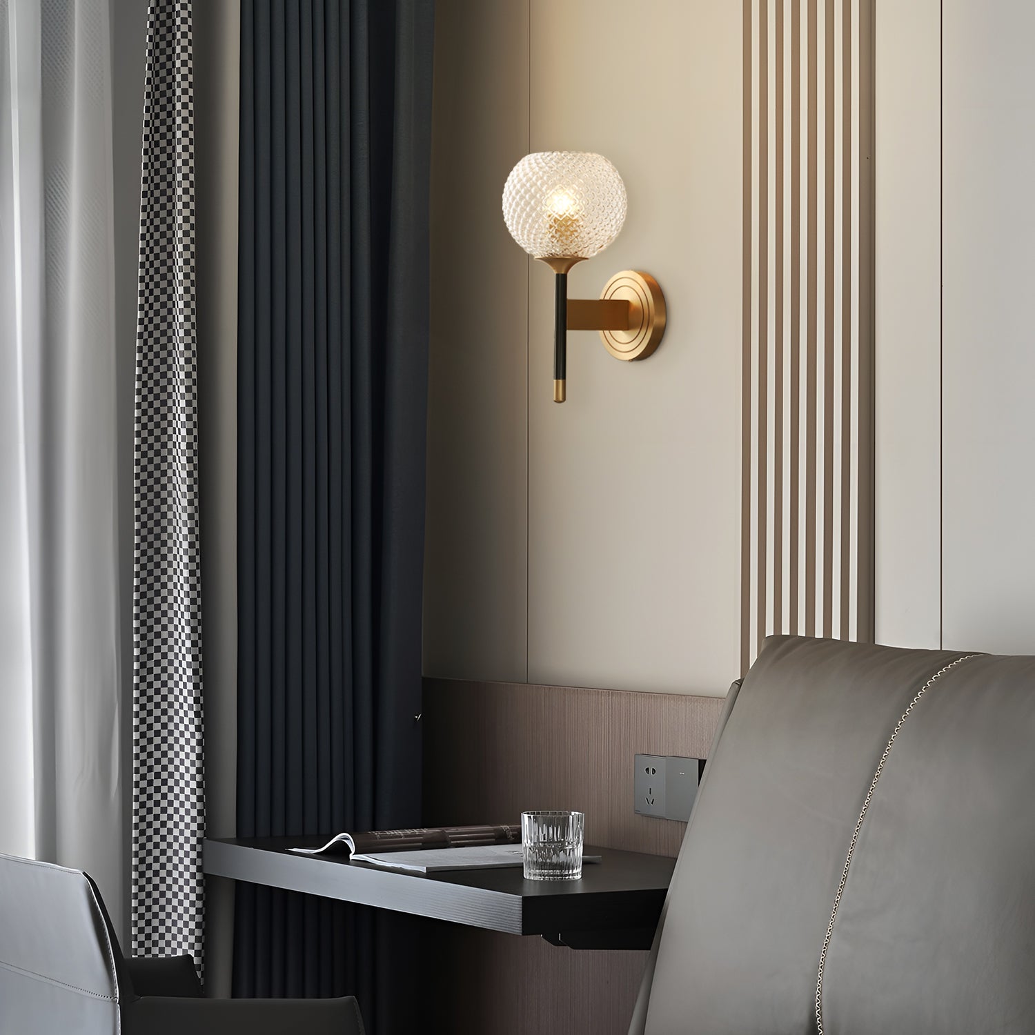 Orrefors_Ball_Brass_Sconce_Visual_Comfort's_0002