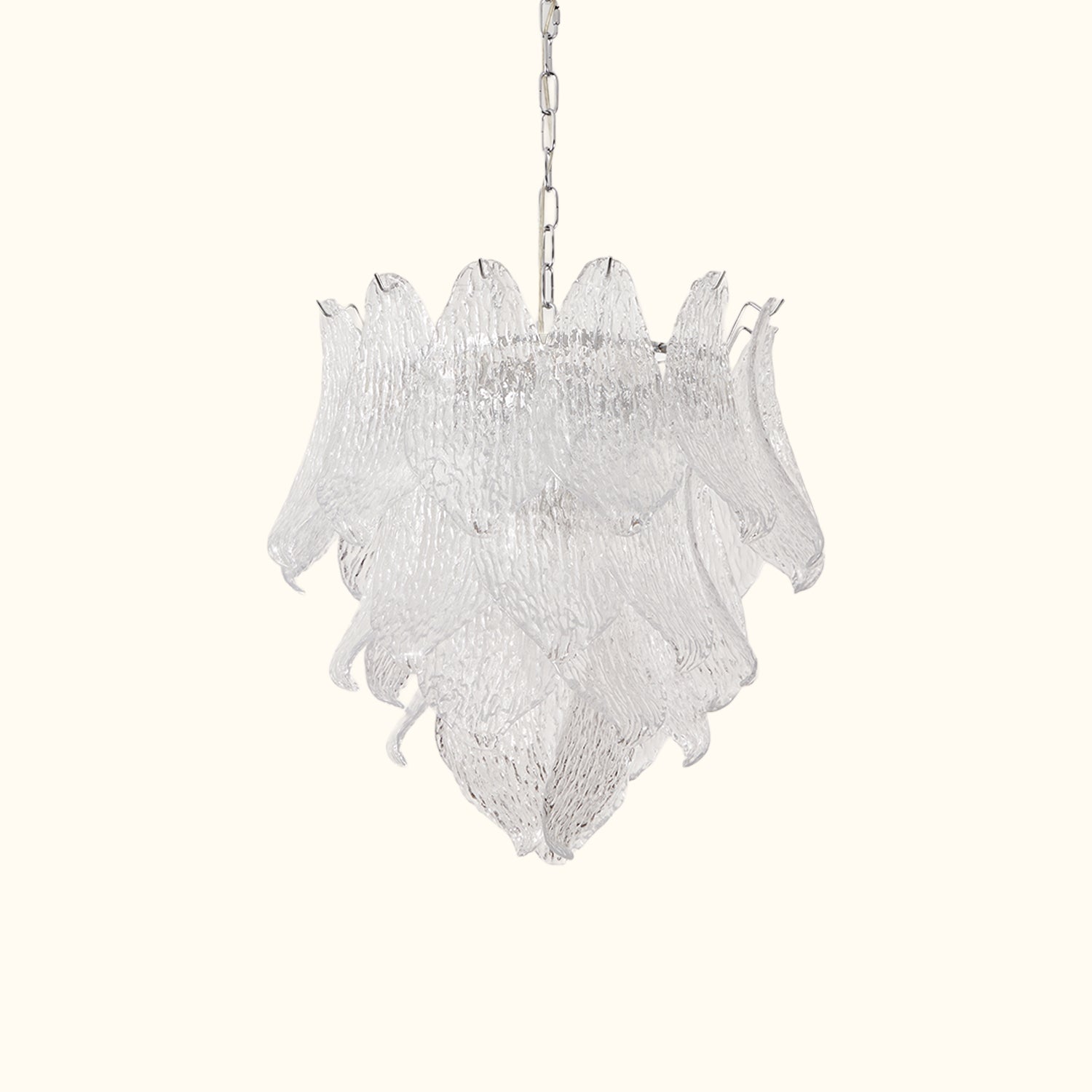 Petalia Murano Glass Leaf Chandelier