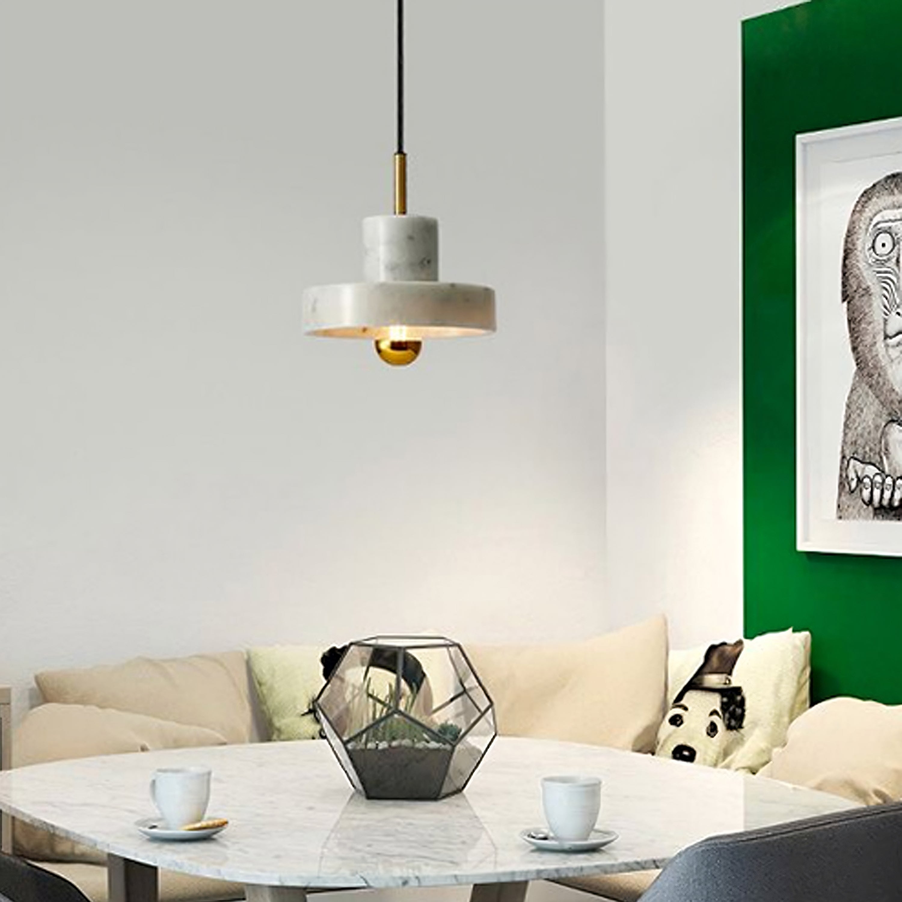 Stone LED Mini Pendant