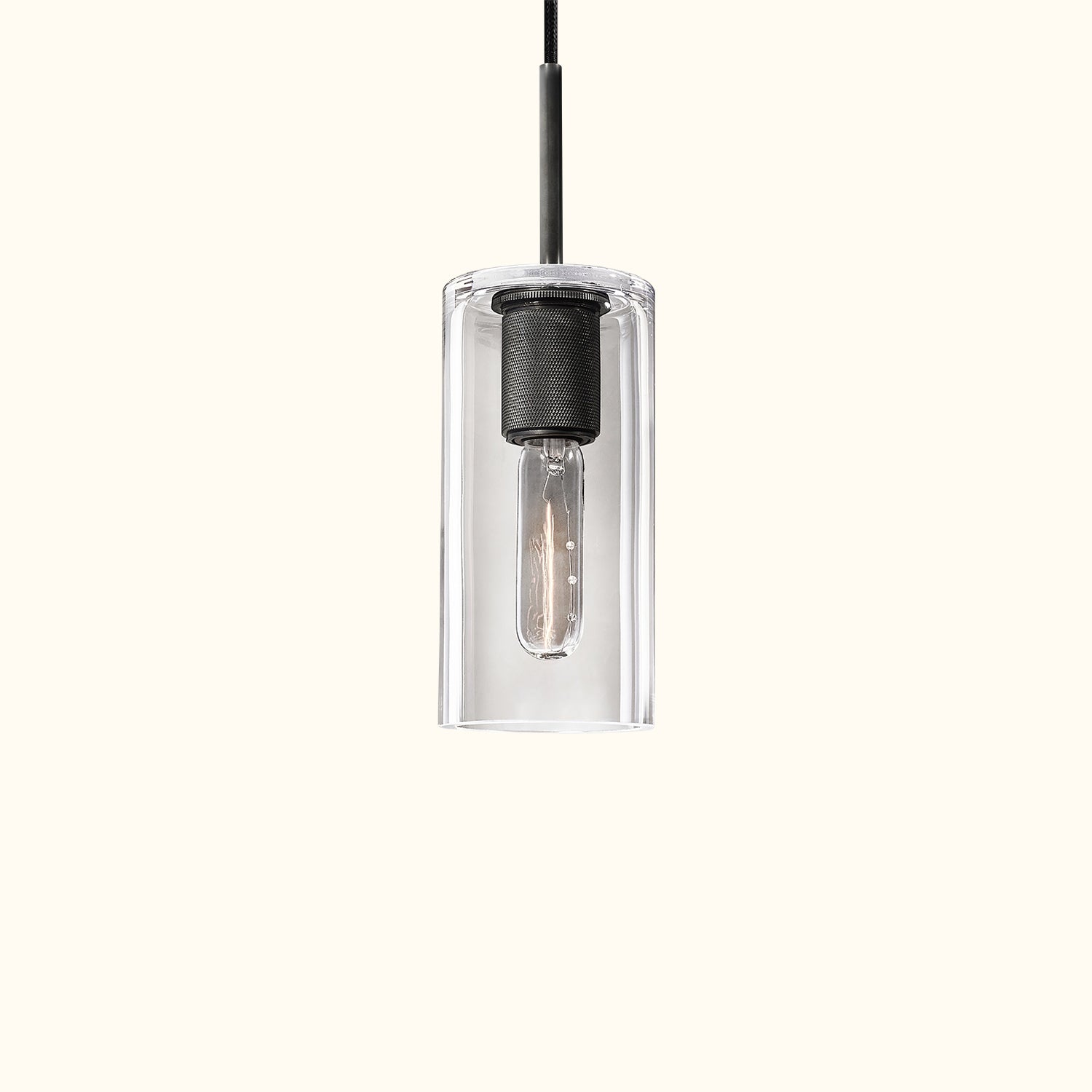 Utilitaire Cylinder Shade Pendant Light