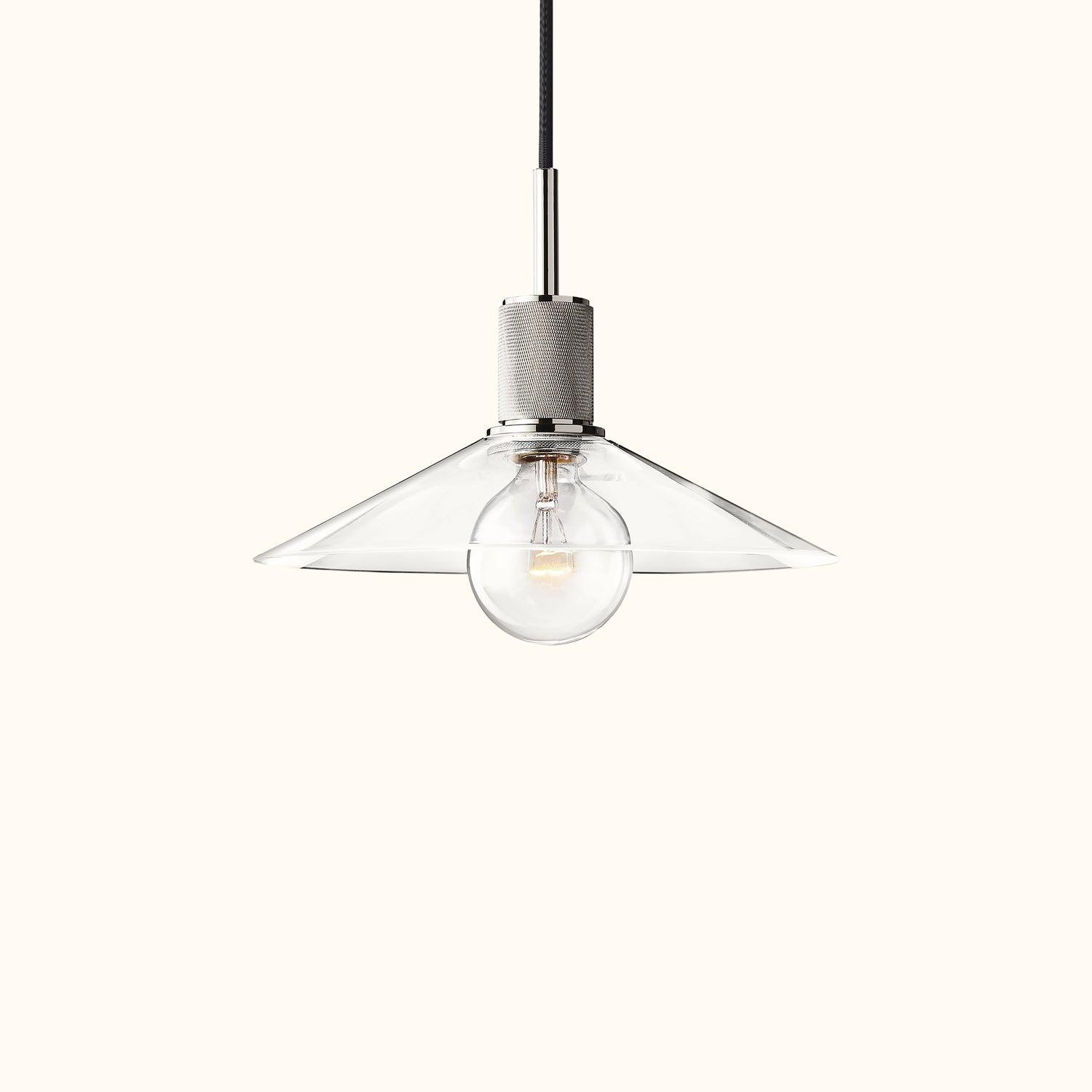 Utilitaire Glass Slope Shade Pendant Light