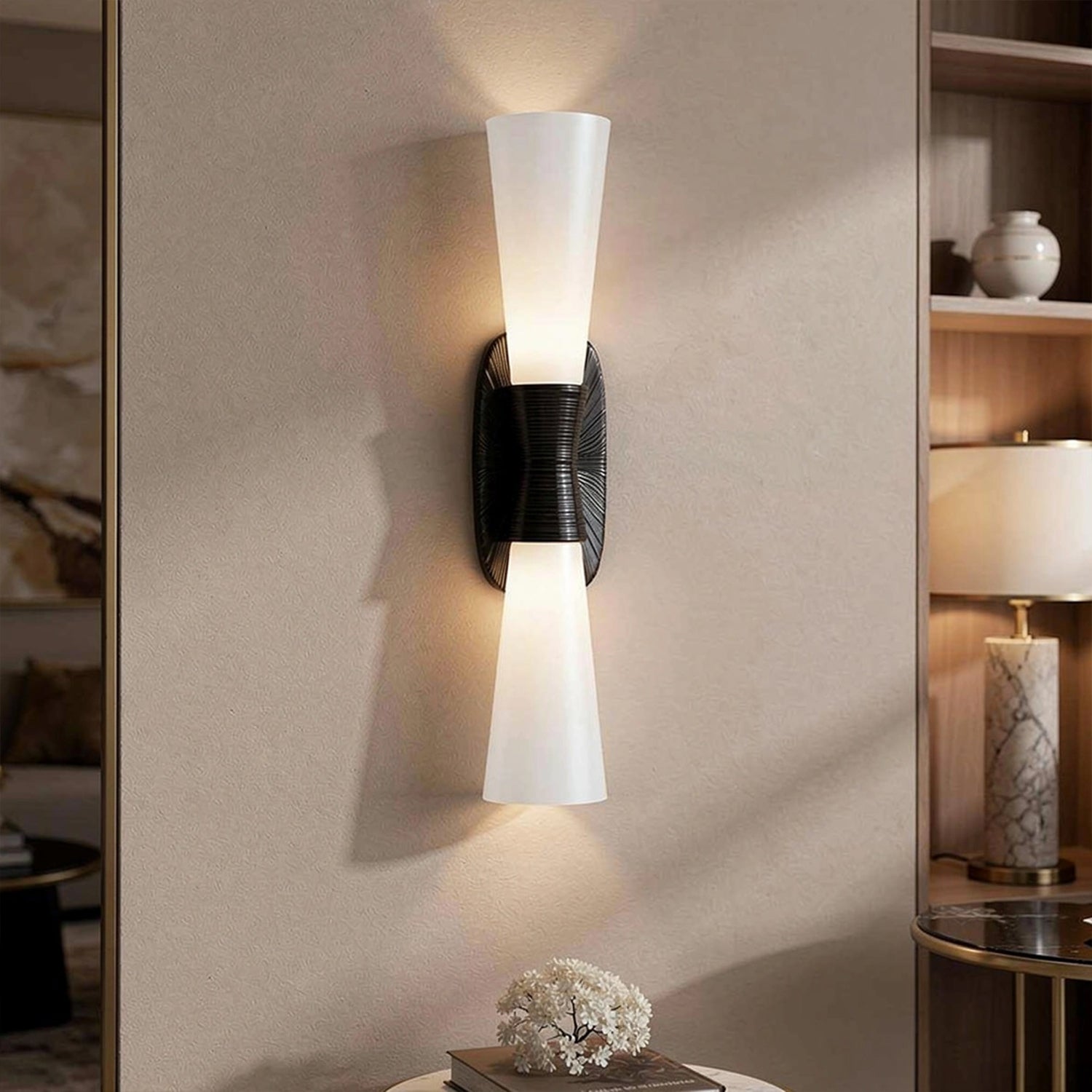 Utopia Large Double Bath Sconce