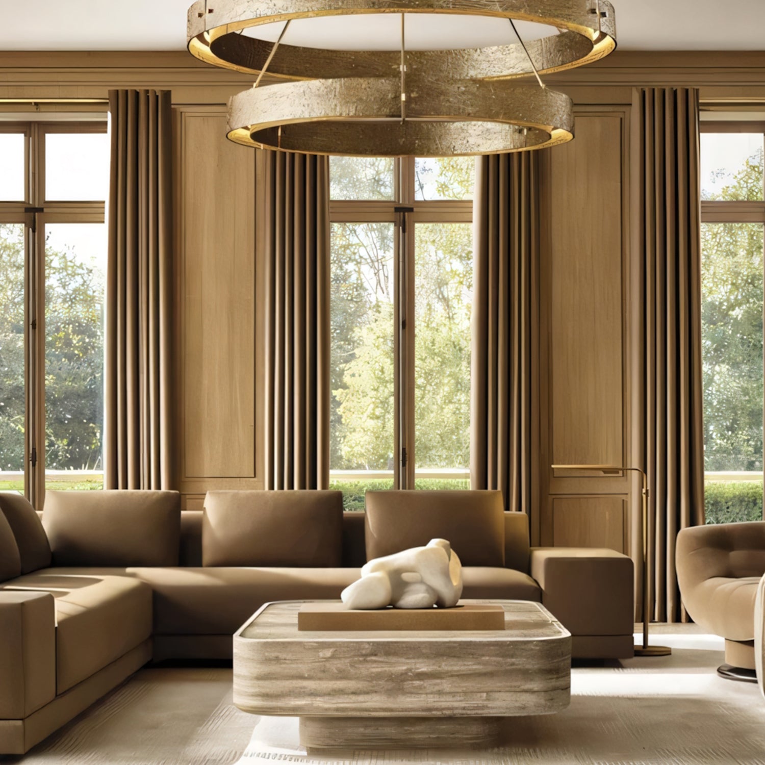 Vouvray Round Chandelier