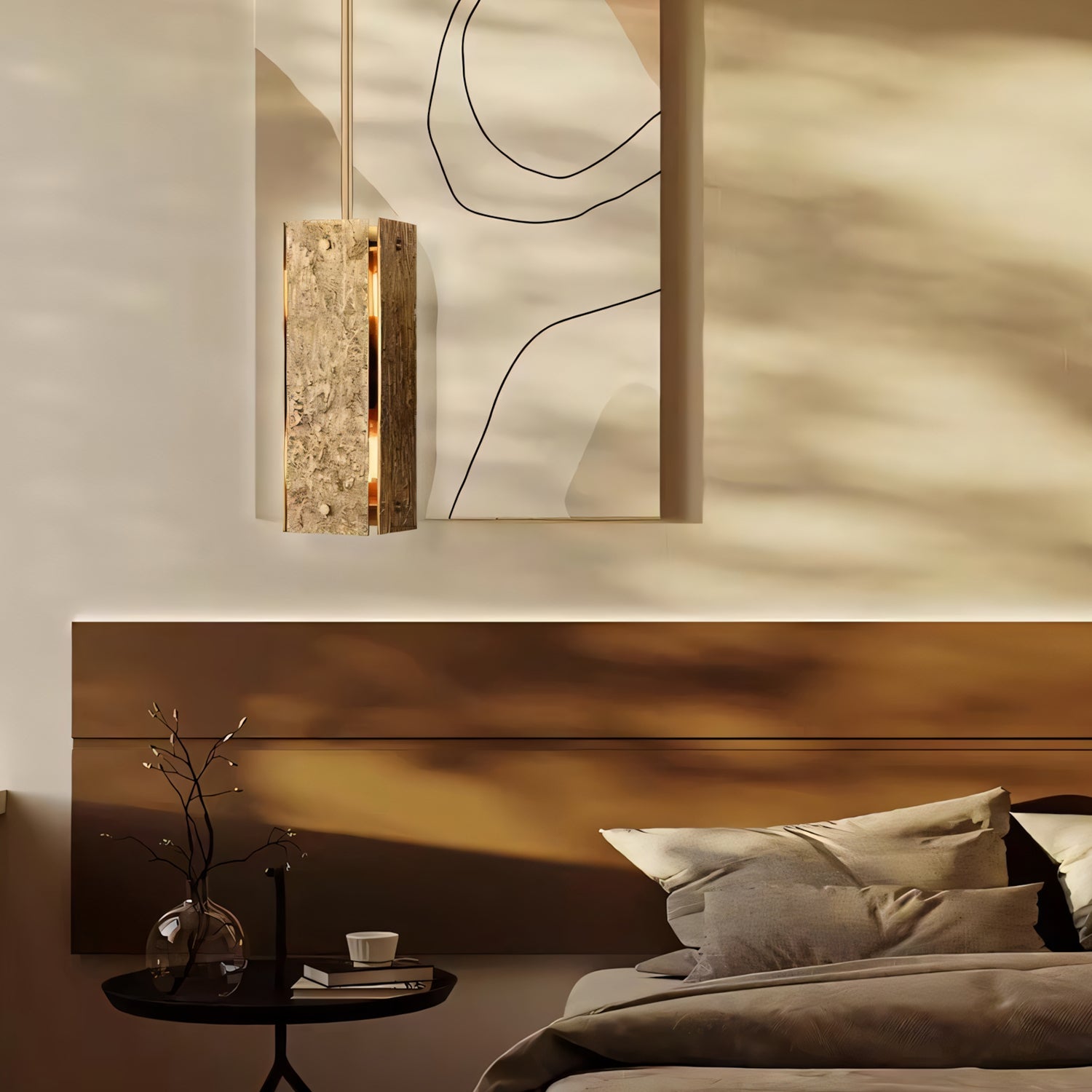 Vouvray Square Pendant Light