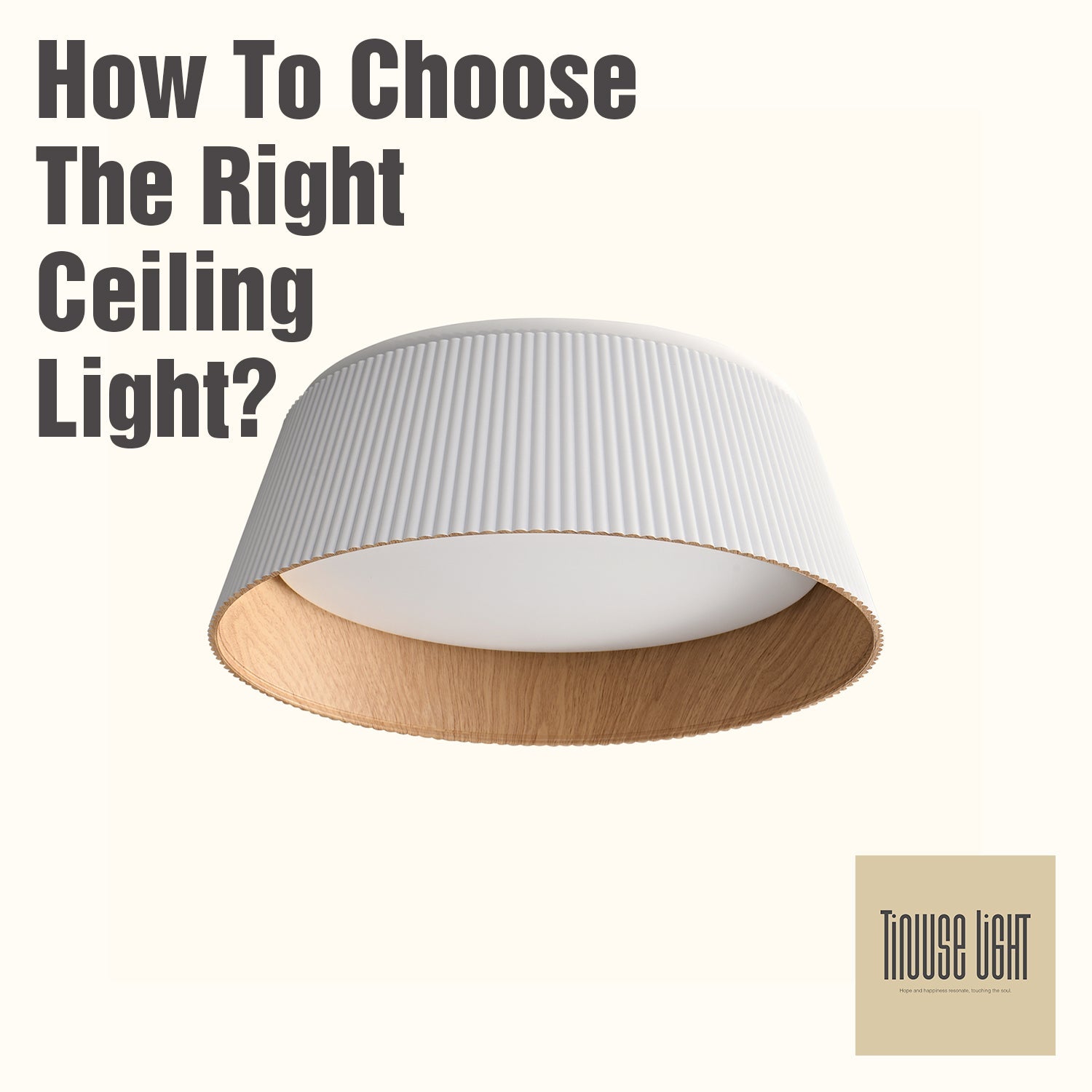 How To Choose The Right Ceiling Light?