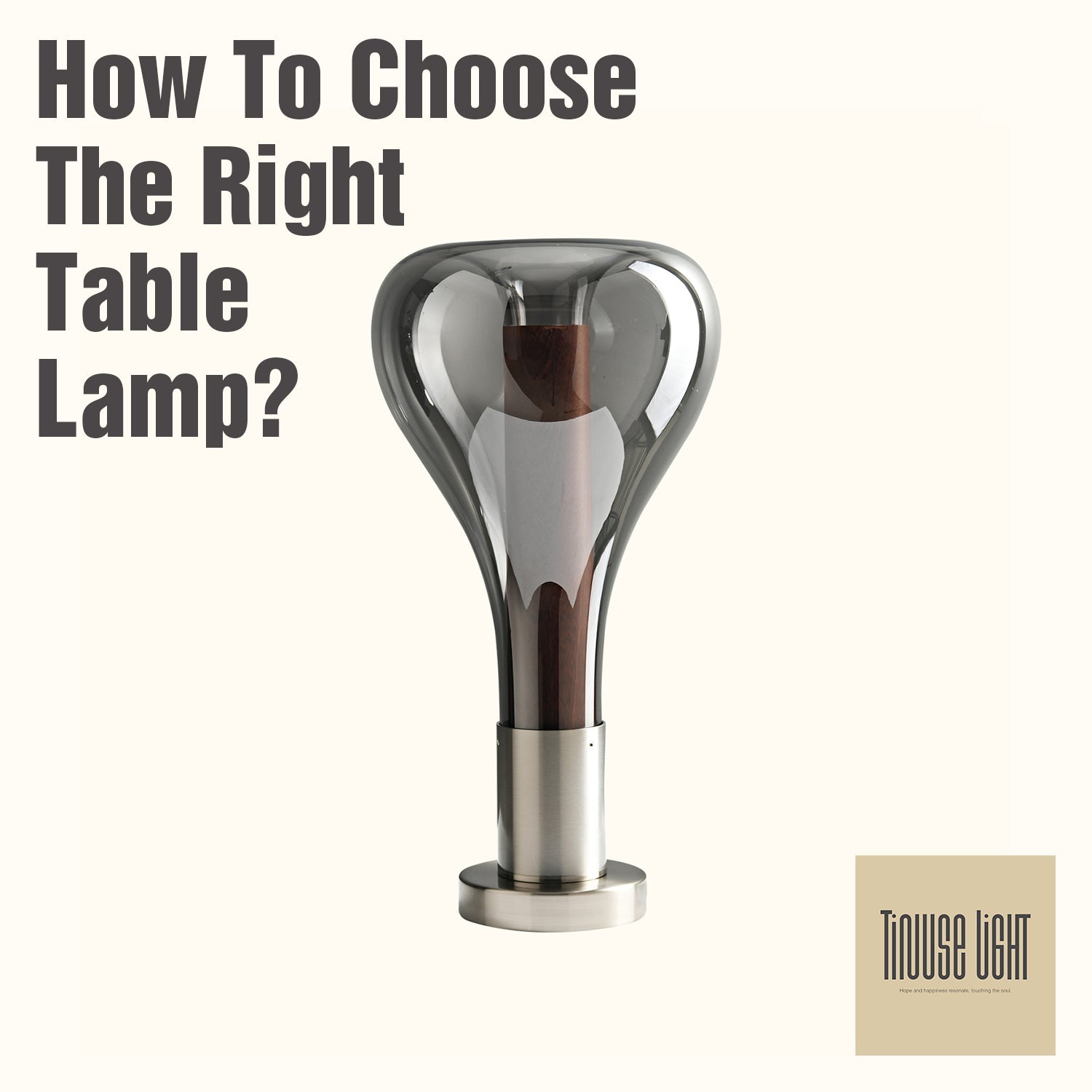 How To Choose The Right Table Lamp?