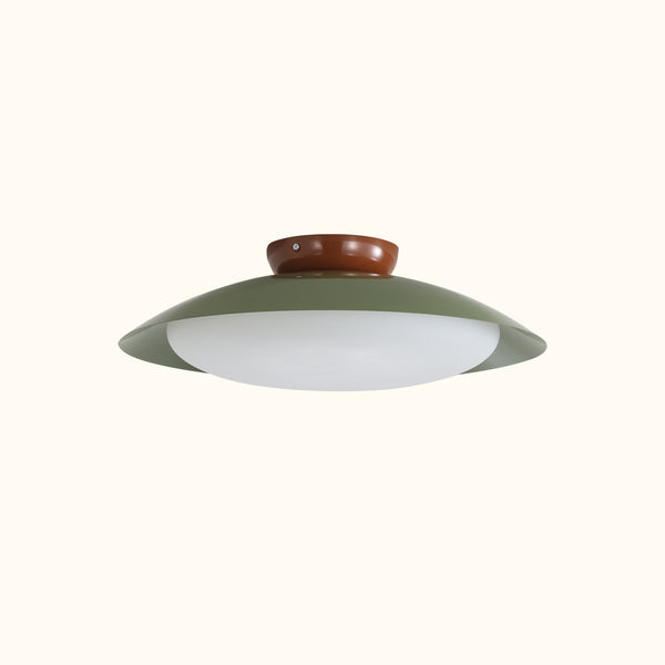 Cream UFO Ceiling Light