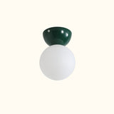 Cream Ball Ceiling Light