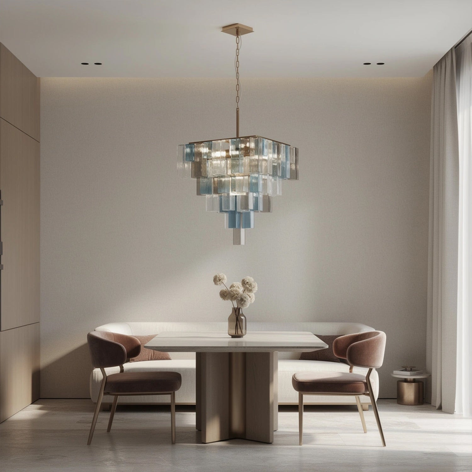Architectural-Glass-Block-Chandelier