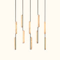 Audubon Alabaster Linear Chandelier