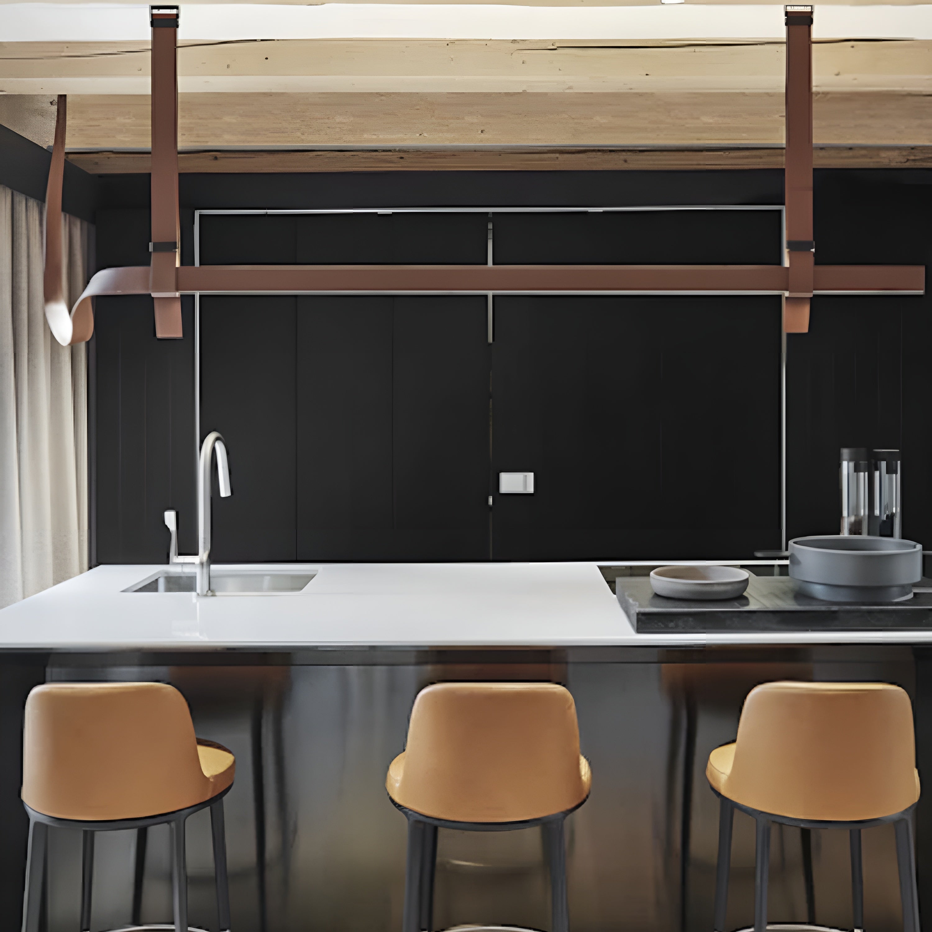 Belt Suspension Pendant Light