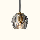 Boule De Cristal Clear Glass Cord Pendant Light