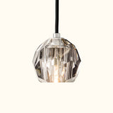 Boule De Cristal Clear Glass Cord Pendant Light