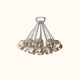 Boule De Cristal Clear Glass Flushmount