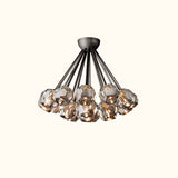 Boule De Cristal Clear Glass Flushmount