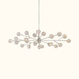 Boule De Cristal Clear Glass Oval Chandelier