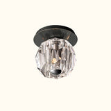 Boule De Cristal Clear Glass Petite Flushmount