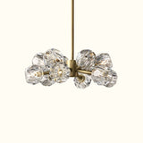 Boule De Cristal Clear Glass Round Chandelier