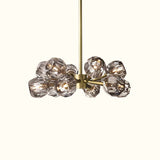 Boule De Cristal Clear Glass Round Chandelier