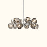Boule De Cristal Clear Glass Round Chandelier