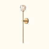 Boule de Cristal Clear Glass Grand Sconce