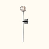 Boule de Cristal Clear Glass Grand Sconce