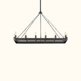 Camino Vintage Filament Rectangular Chandelier