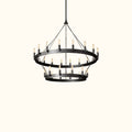 Camino Vintage Filament Two-Tier Chandelier