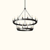 Camino Vintage Filament Two-Tier Chandelier