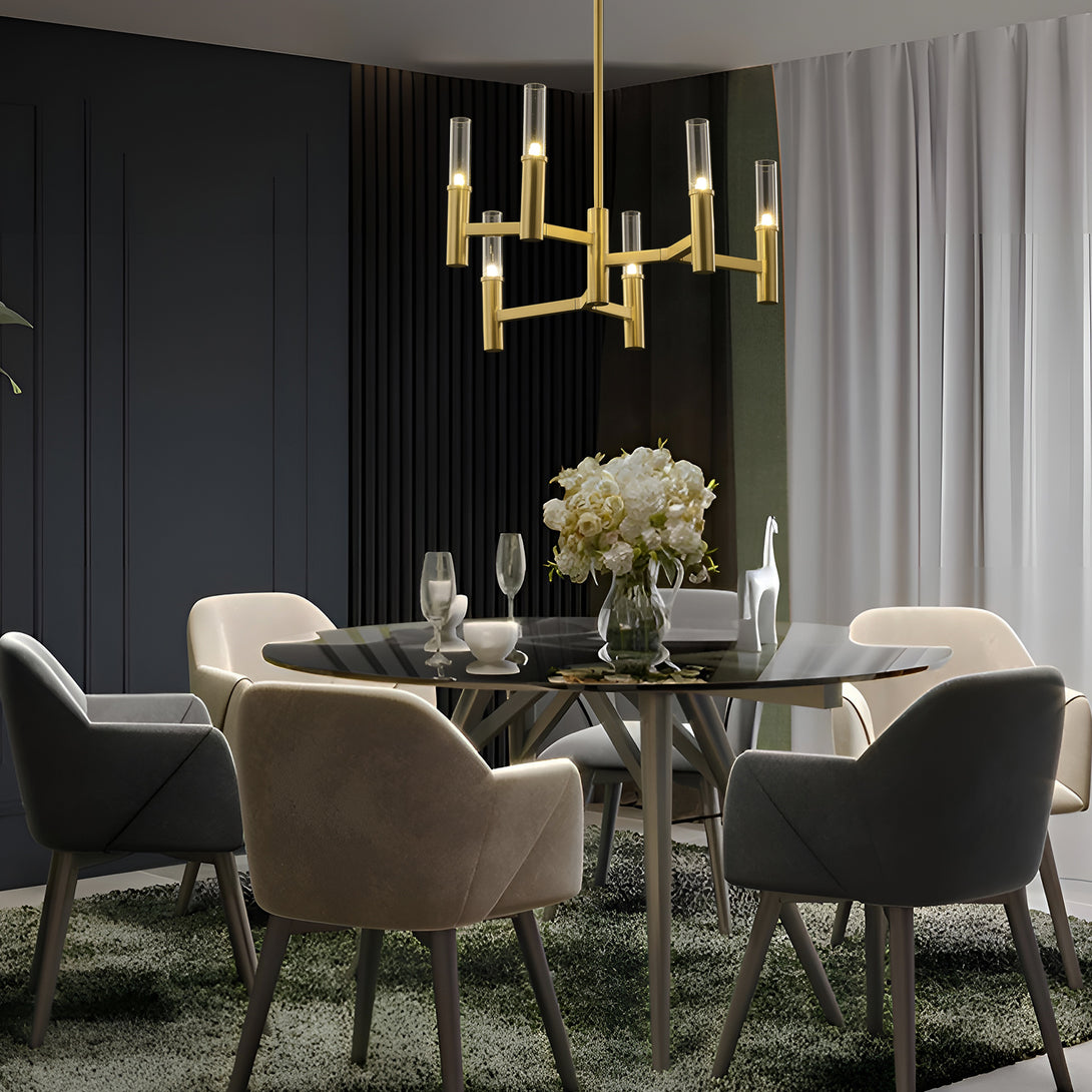 Crown Plana Linea Chandelier