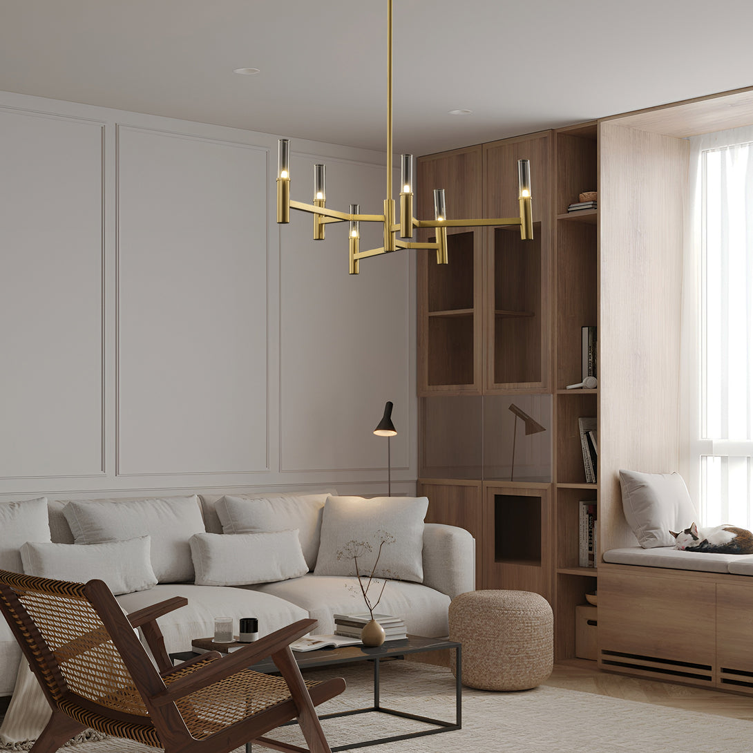 Crown Plana Linea Chandelier