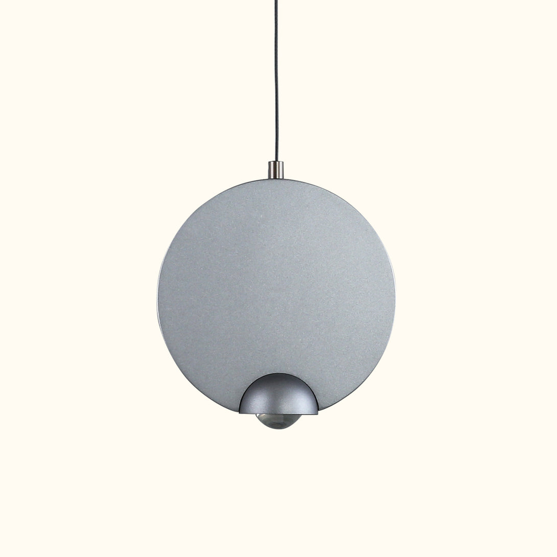 Disc-Shaped Pendant Light