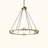 Éclatant Round Chandelier