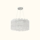 Elegant Murano Tube Glass Chandeliers