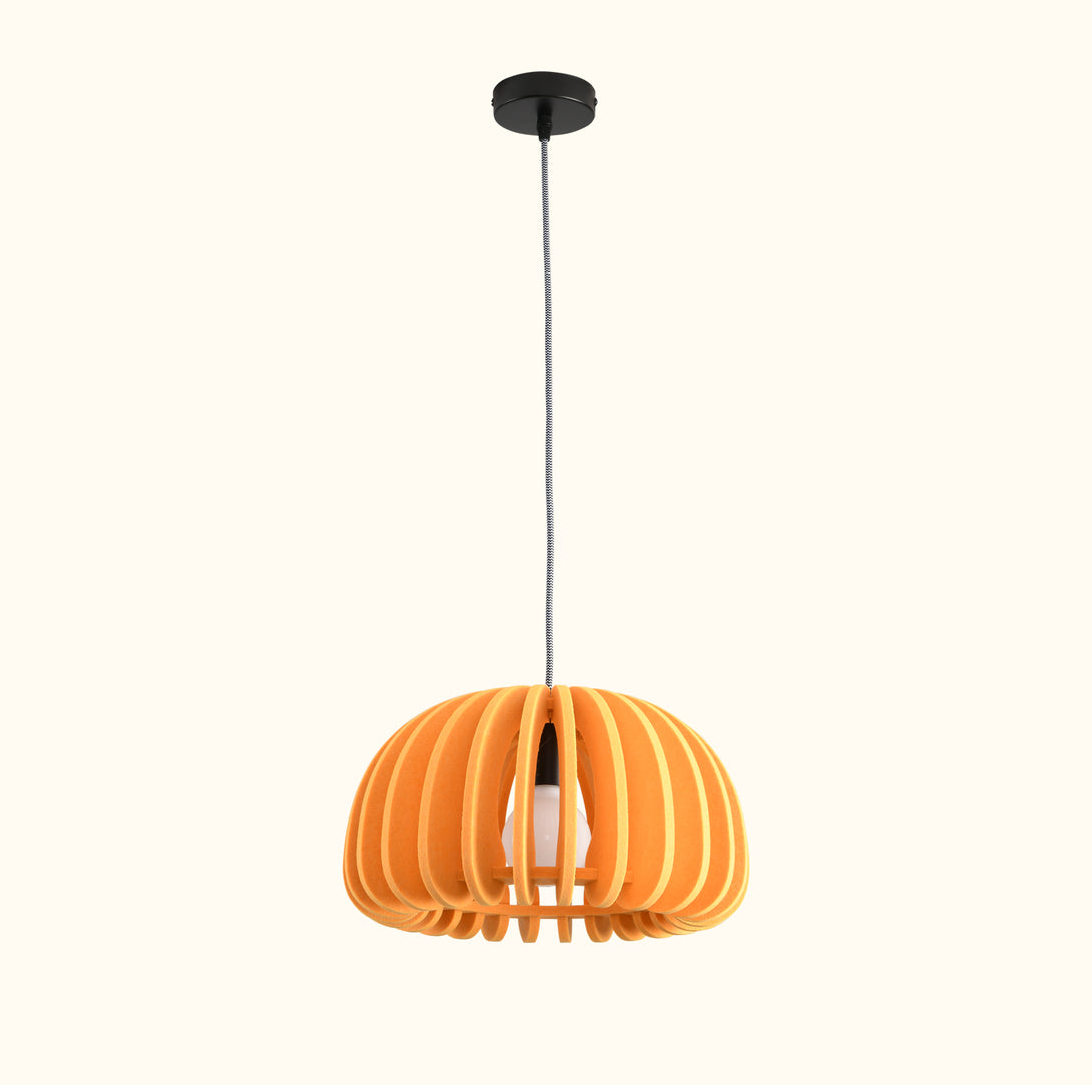 Elke Pumpkin Acoustic PET Pendant Light