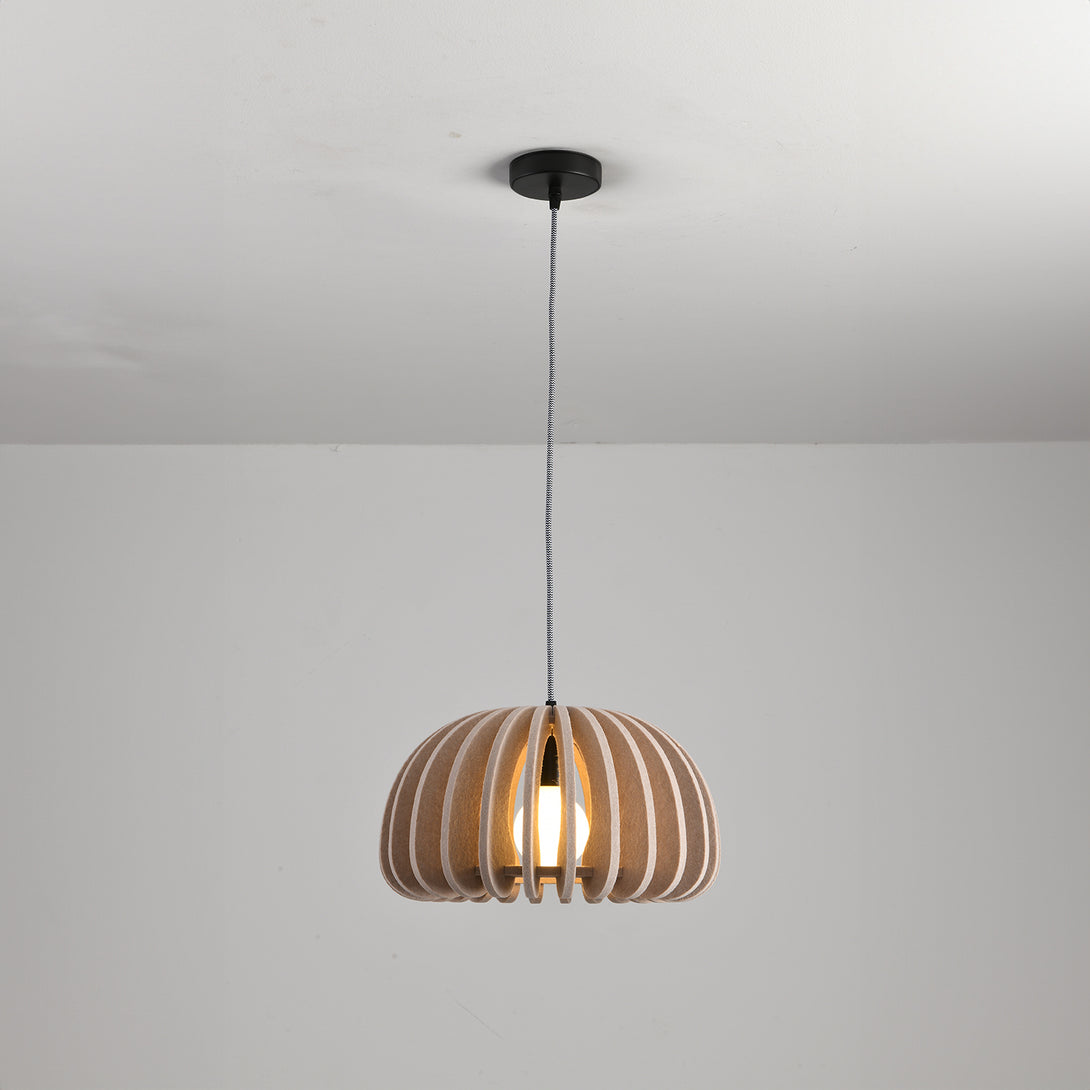 Elke Pumpkin Acoustic PET Pendant Light