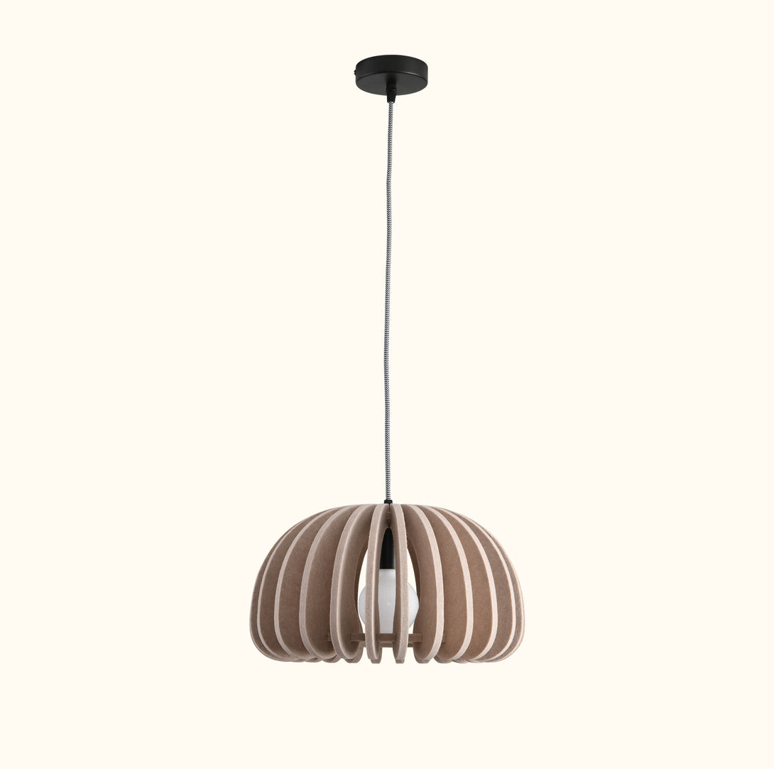 Elke Pumpkin Acoustic Pet Pendant Light