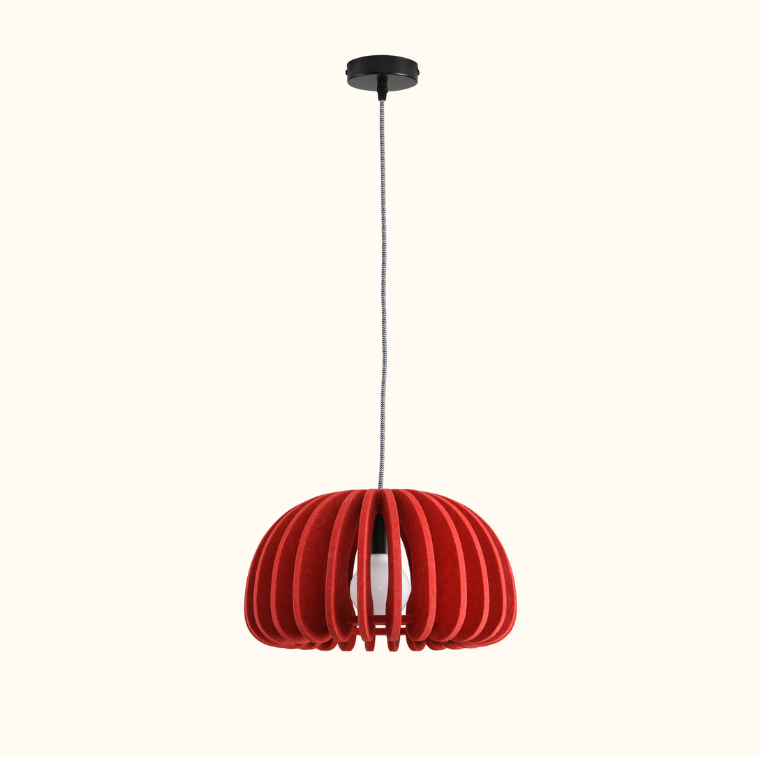 Elke Pumpkin Acoustic PET Pendant Light