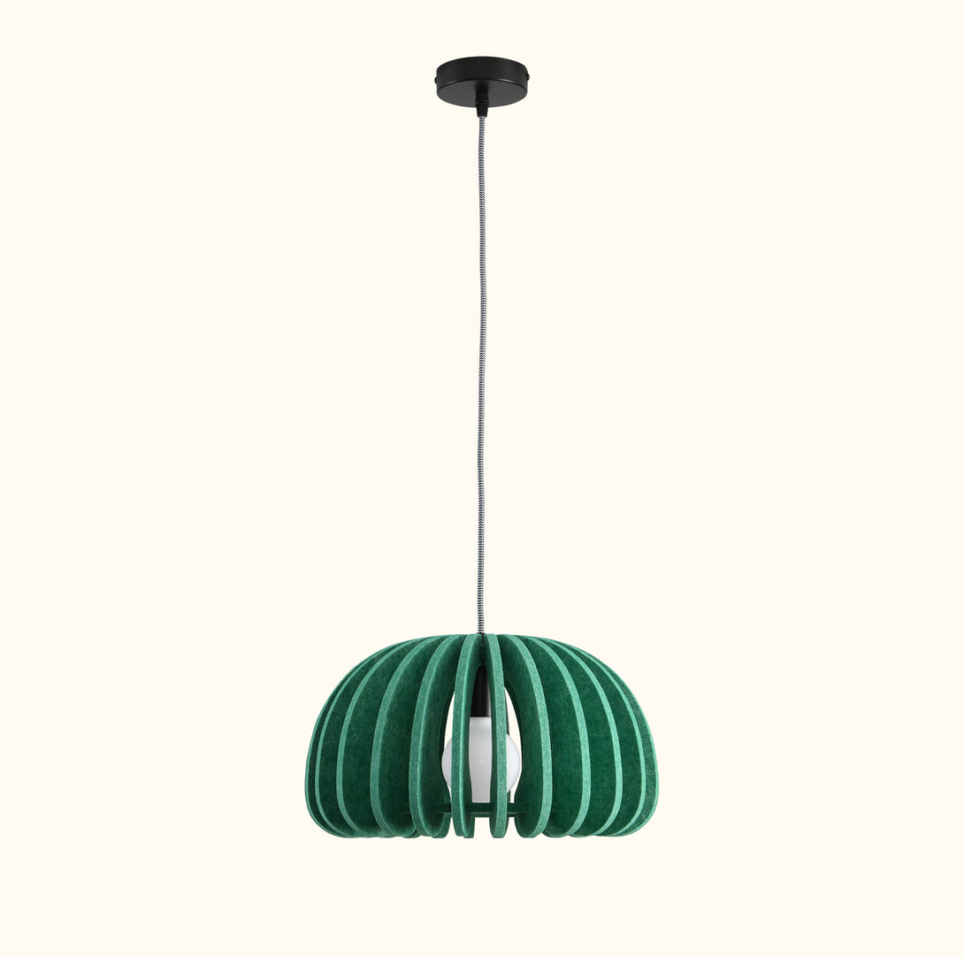 Elke Pumpkin Acoustic PET Pendant Light