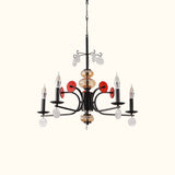 Erik Höglund Hanging Candelabra Produced Chandelier