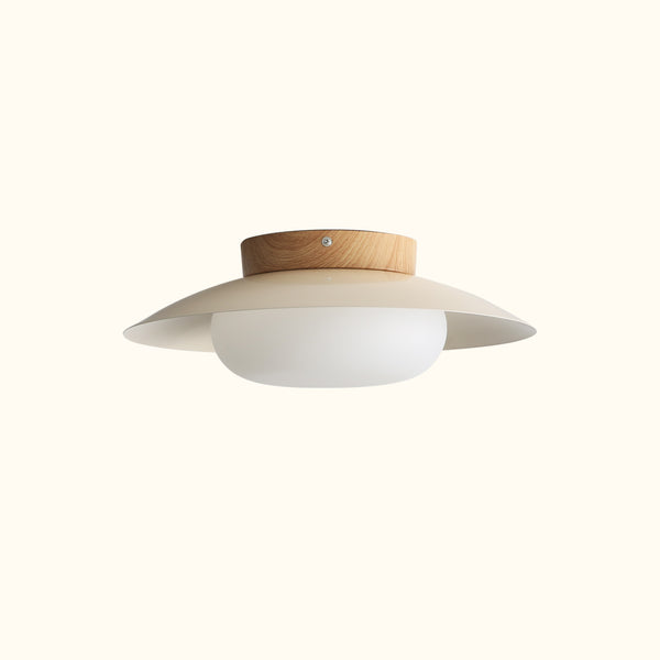 French Acrylic Round Ceiling Light