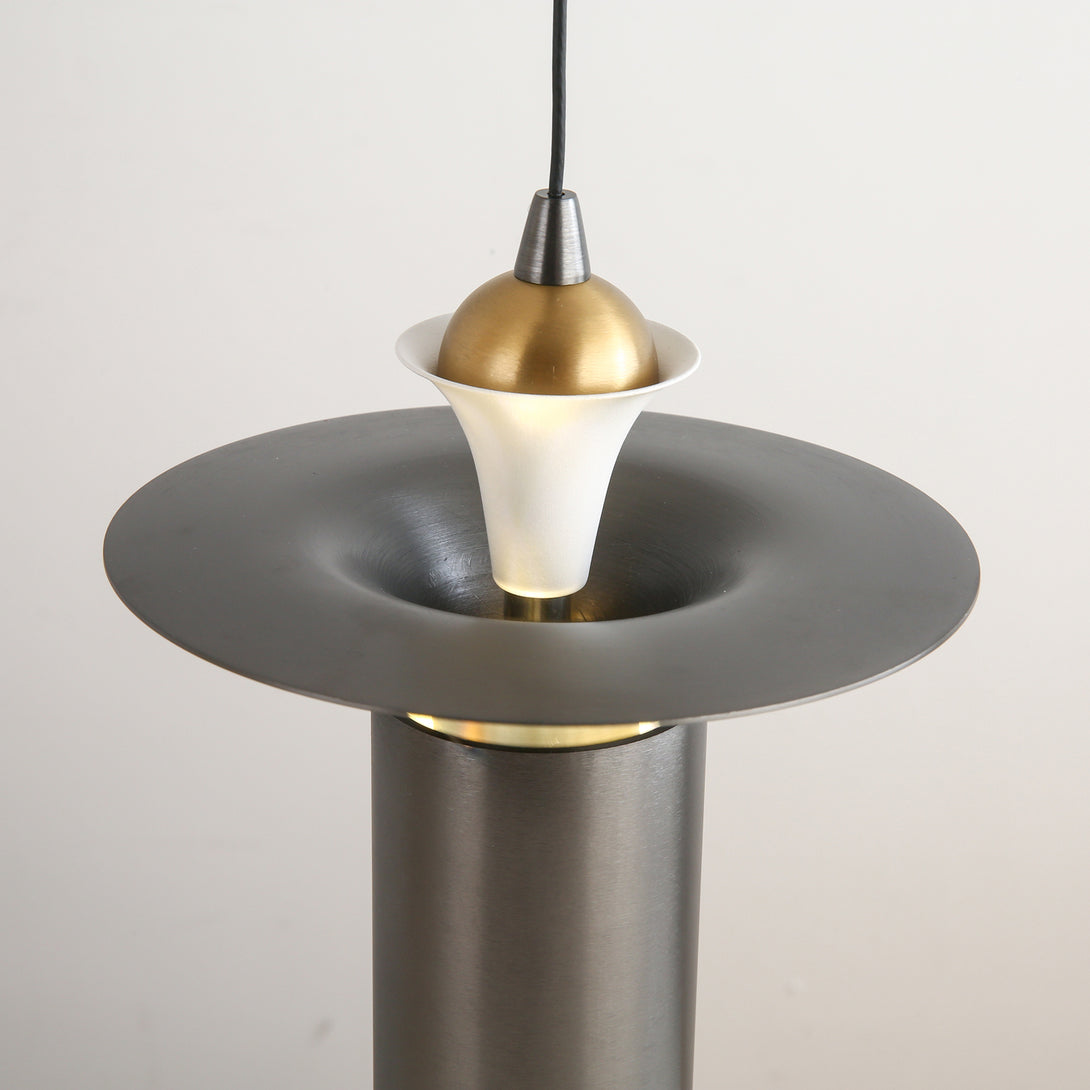 Golden Halo Bedside Pendant Light